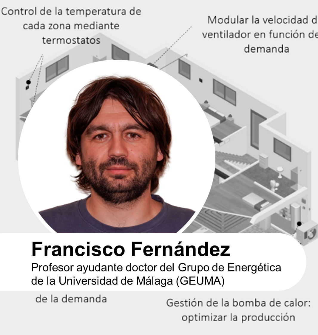 Reducción de potencia instalada en aerotermia con sistema de zonificación por Francisco Fernández