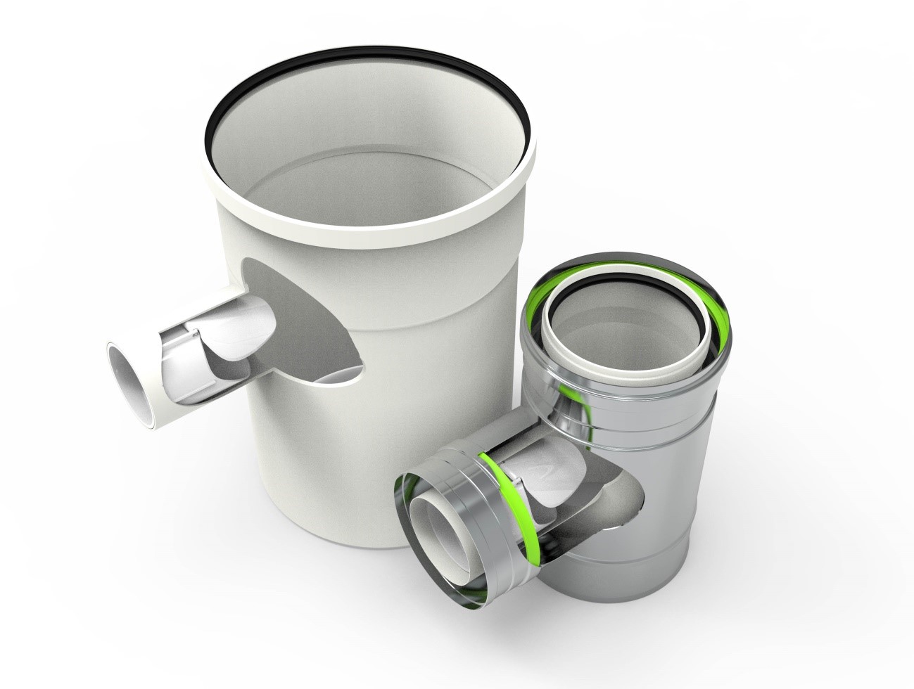 Chimeneas dimensionadas para funcionar en presión positiva por Carlos