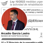 Novedades de la Directiva europea de Eficiencia Energética (EPBD) por Arcadio García Lastra